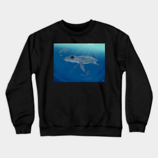 Mosasaurus sea dinosaur Crewneck Sweatshirt